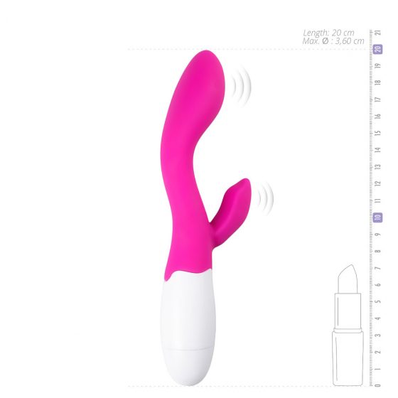 Easytoys Lily - vibrátor s hrotom (ružový)