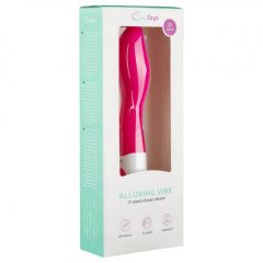   Easytoys Alluring vibe - vodotesný vibrátor na bod G (ružový)