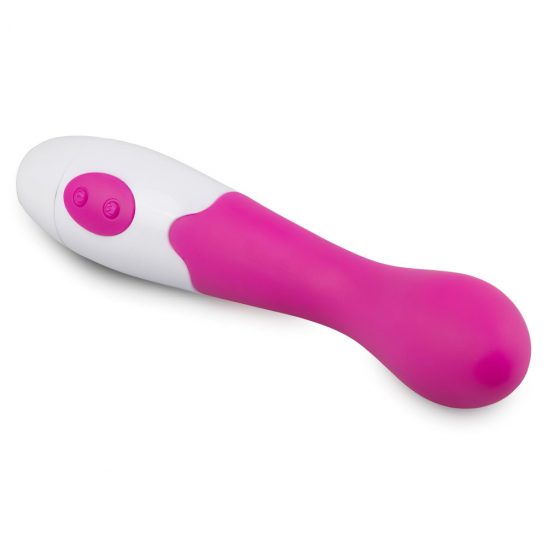 Easytoys Blossom vibe - silikónový vibrátor na bod G (ružový)