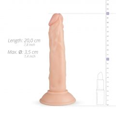   Real Fantasy Blane - realistické dildo s prísavkou (20cm) - telová farba