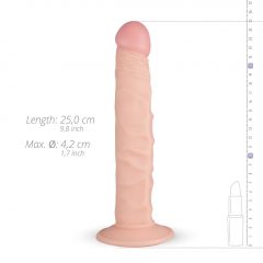   Real Fantasy Scott - realistické dildo s prísavkou (25cm) - telová farba