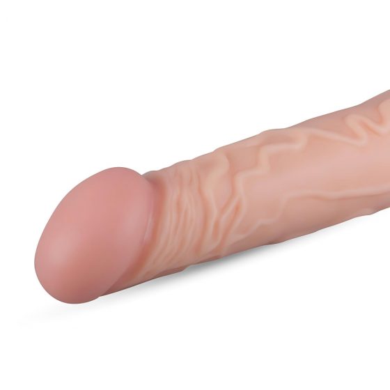 Real Fantasy Shawn - veľké realistické dildo s prísavkou (35cm) - telová farba