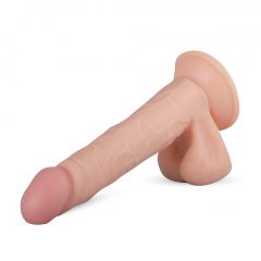   Real Fantasy Felix - realistické dildo so semenníkmi a prísavkou (22cm) - telová farba