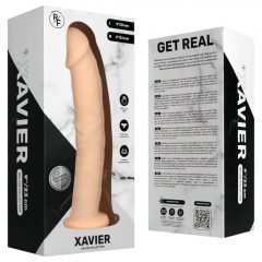   Real Fantasy Xavier - realistické dildo (23 cm) - prírodné