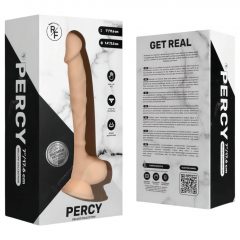   Real Fantasy Percy - realistické dildo (17,6 cm) - prírodné