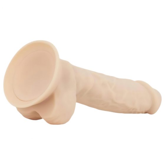 Real Fantasy Percy - realistické dildo (17,6 cm) - prírodné