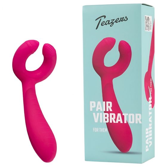 Easytoys Couple - dobíjací, vodotesný vibrátor (ružový)