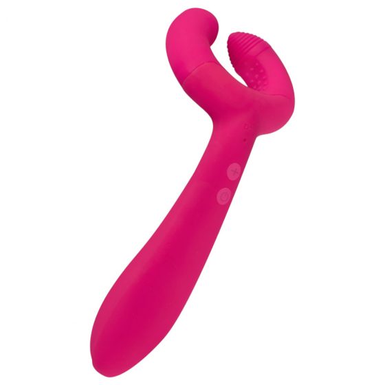 Easytoys Couple - dobíjací, vodotesný vibrátor (ružový)