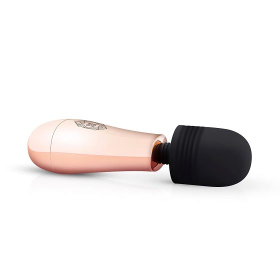 Rosy Gold Mini Wand - dobíjací masážny vibrátor (ružové zlato)