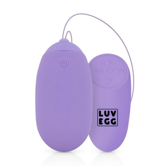 LUV EGG XL - Nabíjacie vibračné vajíčko (fialové)