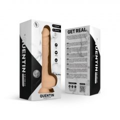   Real Fantasy Quentin - realistické dildo (24 cm) - prírodné