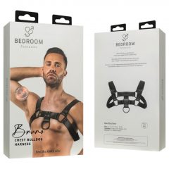   Bedroom Fantasies Bruno - top s postrojom na telo (čierny) - S-XL