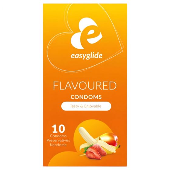 EasyGlide Flavoured - ovocné kondómy (10 ks)