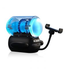   BLOWCAST Wingman Plus - automatický gamer masturbátor (modro-čierny)