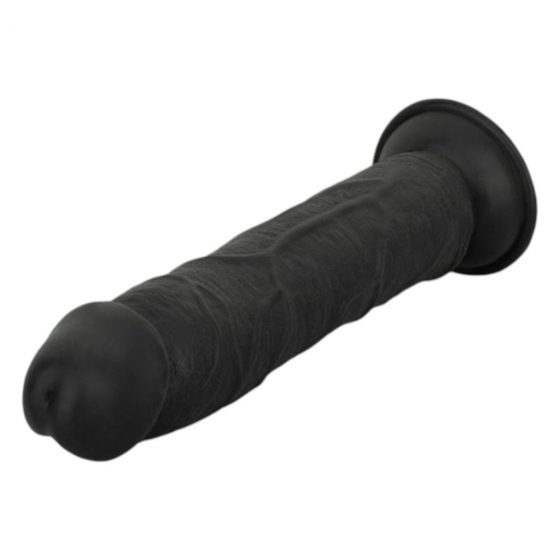 Easytoys - realistické dildo - 17,5 cm (čierne)