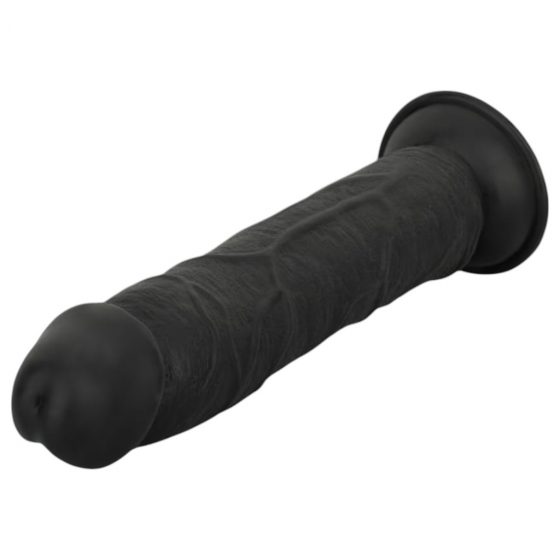 Easytoys - realistické dildo - 17,5 cm (čierne)