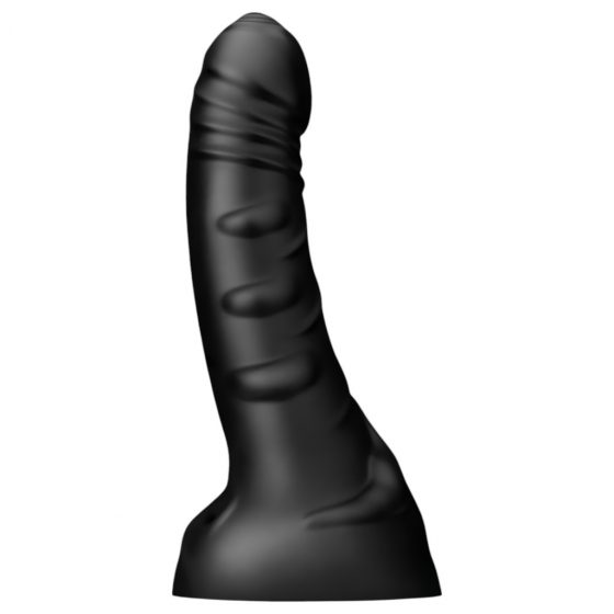 BUTTR Black Hawk - realistický análny dildo (čierny)