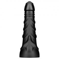 BUTTR Black Hawk - realistický análny dildo (čierny)