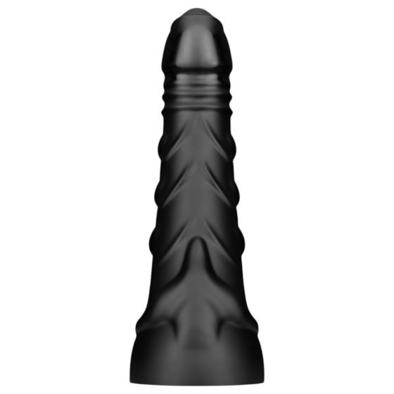 BUTTR Black Hawk - realistický análny dildo (čierny)