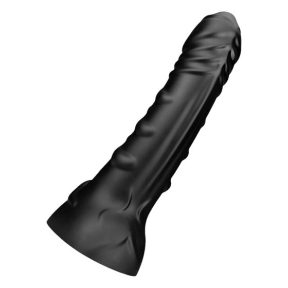 BUTTR Black Hawk - realistický análny dildo (čierny)