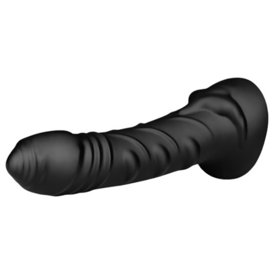 BUTTR Black Hawk - realistický análny dildo (čierny)