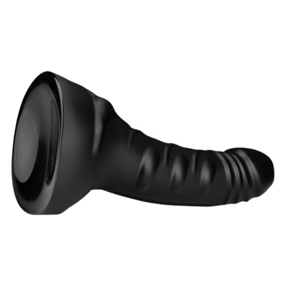 BUTTR Black Hawk - realistický análny dildo (čierny)