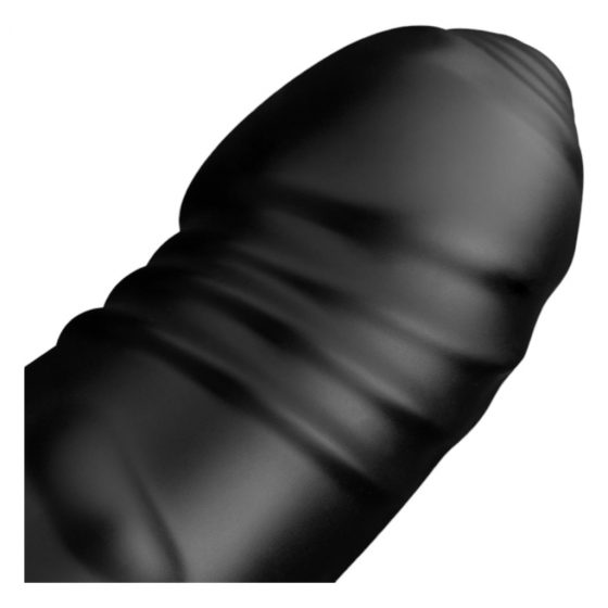 BUTTR Black Hawk - realistický análny dildo (čierny)