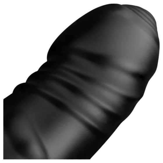 BUTTR Black Hawk - realistický análny dildo (čierny)