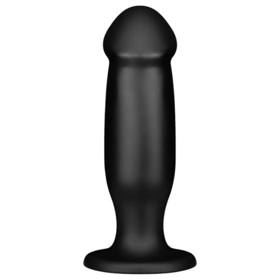 BUTTR AH-1 - prísavkový análny dildo (čierny)