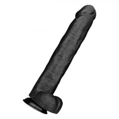   BUTTR Operation Dingo - obrovské realistické dildo - 43 cm (čierne)