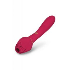   Secret Kisses Rosegasm - bezdrôtový vibrátor na klitoris 2v1 (červený)