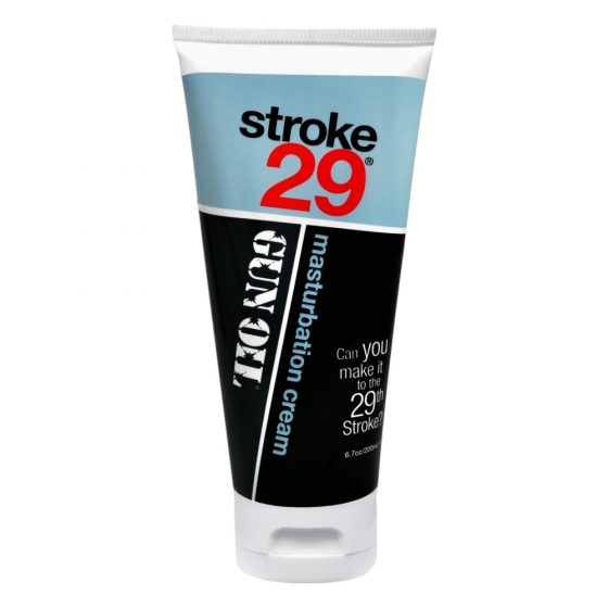 Gun Oil Stroke 29 - Masturbačný a masážny krém (100ml)