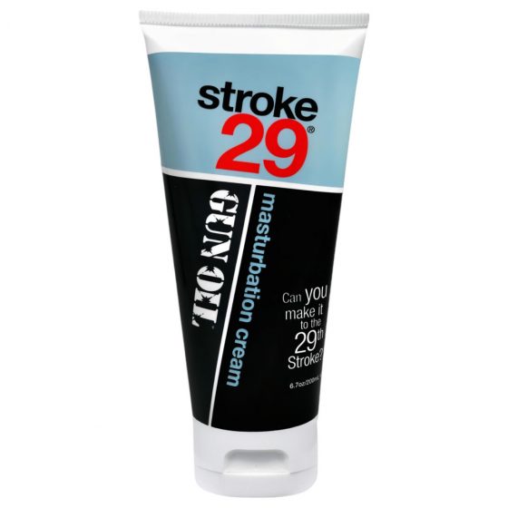 Gun Oil Stroke 29 - Masturbačný a masážny krém (100ml)