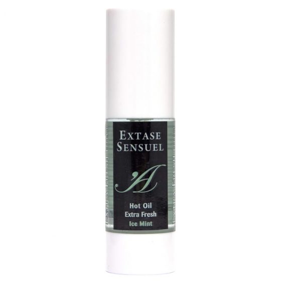 Extase Sensuel - chladivý a upokojujúci masážny olej - mäta (30 ml)