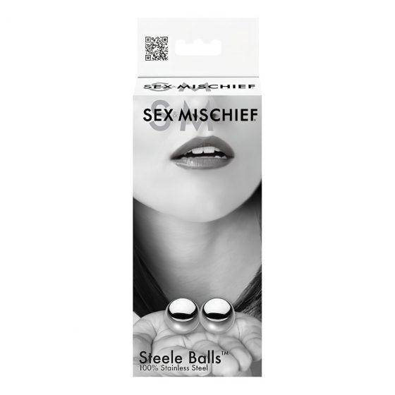 S&M Steele Balls - samostatné venušine guličky (strieborné)