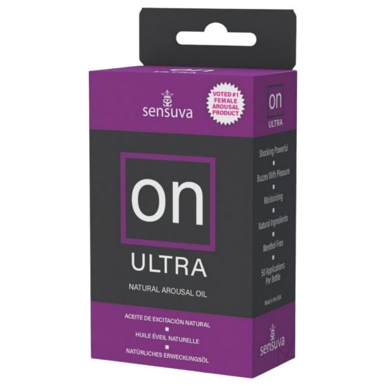 Sensuva Ultra - dráždivý intímny olej pre ženy (5ml)