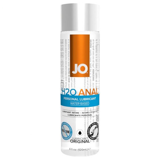 JO H2O Anal Original - análny lubrikačný gél na báze vody (120ml)