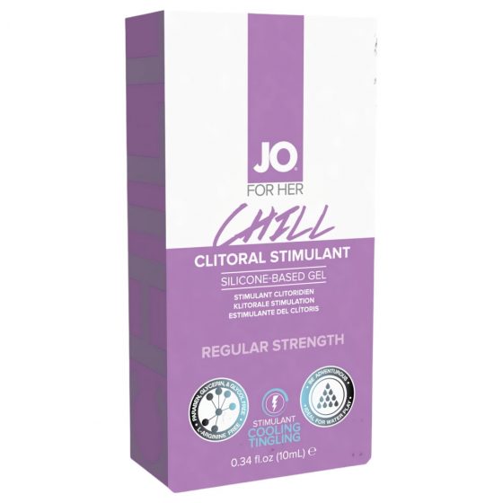 System JO Clitoral Stimulant Cooling Chill - stimulačný gél pre ženy (10ml)