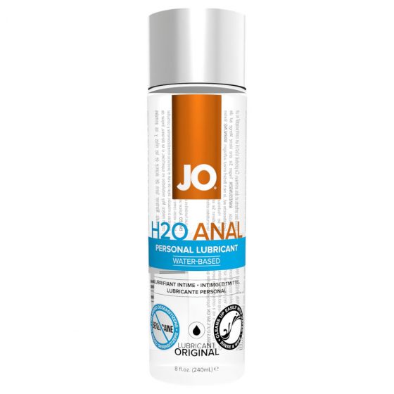 JO H2O Anal Original - análny lubrikačný gél na báze vody (240ml)