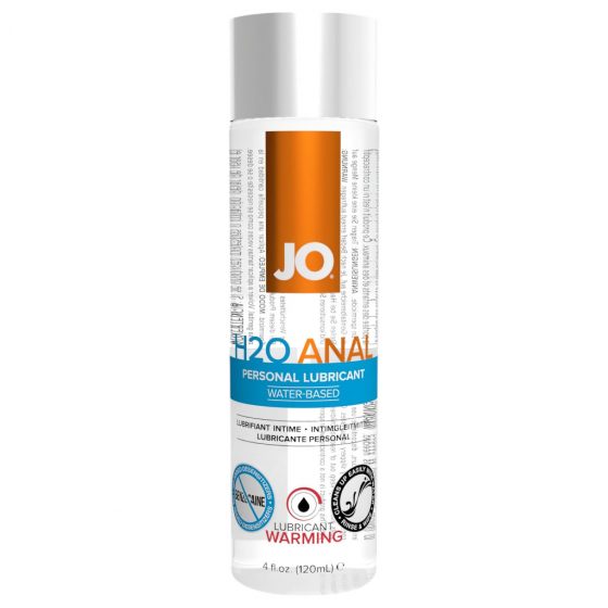 JO H2O Anal Warming - análny lubrikant s hrejivým účinkom (120ml)