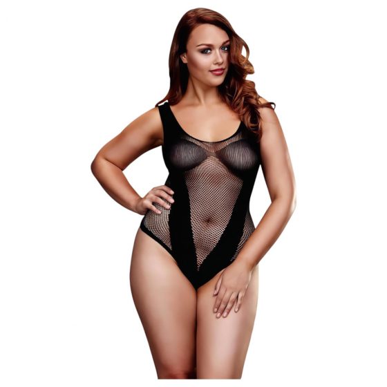 Baci Plus Size - rafinované body - čierne (XL-XXL)