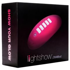   OHMIBOD Lightshow - inteligentný vibrátor na klitoris so svetelnou šou (ružový)