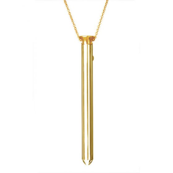 Vesper - luxusný vibračný náhrdeľník (zlato)