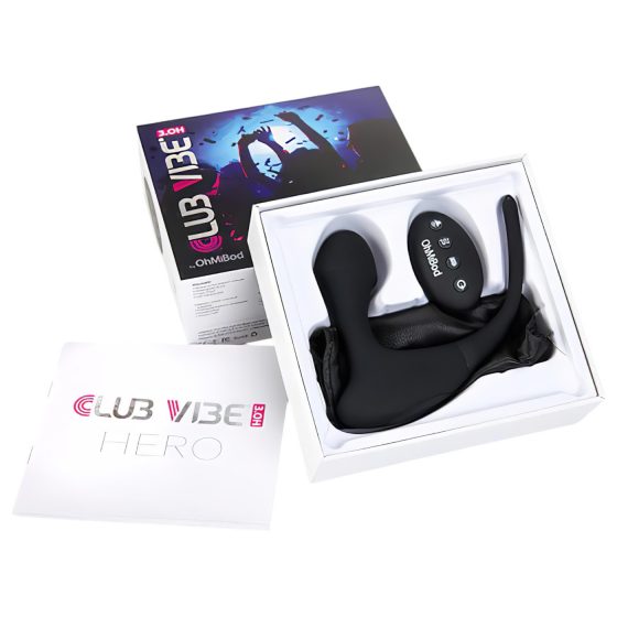 OHMIBOD Club Vibe 3 Hero - prostatický vibrátor s hudobným ovládaním