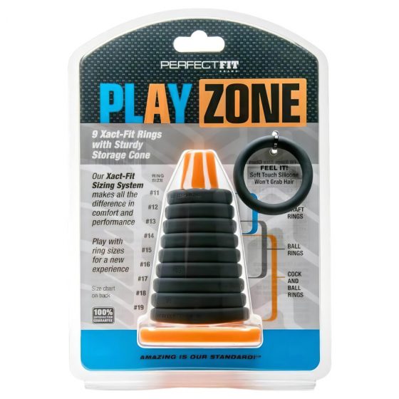 Play Zone - sada na penis, krúžok na penis a naťahovanie (9 kusov)