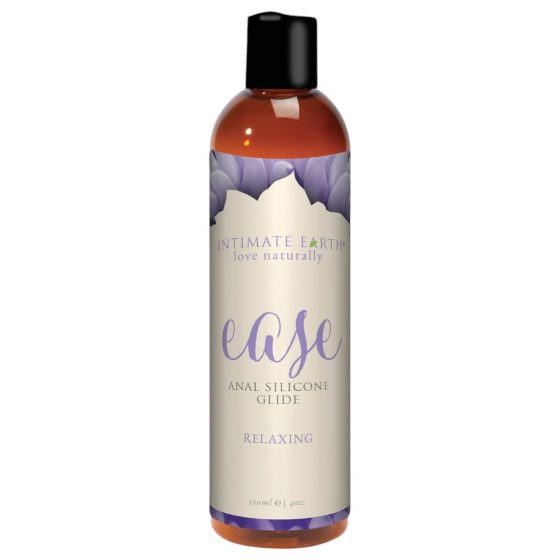 Intimate Earth Ease - ukľudňujúci silikónový análny lubrikant (120ml)