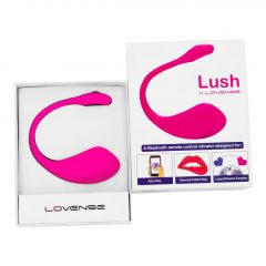   LOVENSE Lush 2 - nabíjacie smart vibračné vajíčko (ružové)