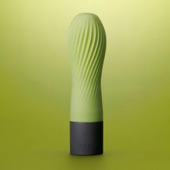   TENGA Iroha Zen - Matcha super mäkký silikónový vibrátor (zelený)