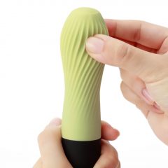   TENGA Iroha Zen - Matcha super mäkký silikónový vibrátor (zelený)