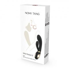   Nomi Tang Wild Rabbit 2 - dobíjací vibrátor na bod G s tyčinkou (čierny)